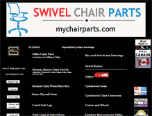 Tablet Screenshot of mychairparts.com